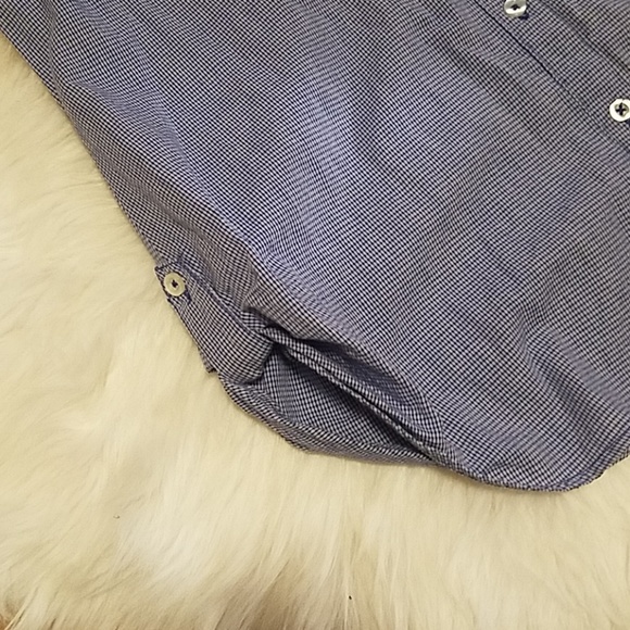 Gingham Button Up Tunic - Picture 5 of 5